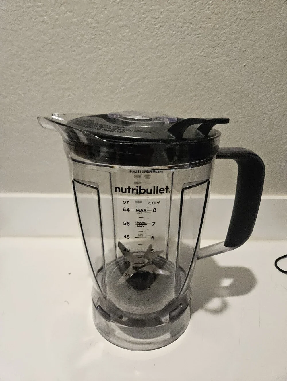 NutriBullet 64oz 8-Cup Pitcher w/ Lid for NBC-12A Blender